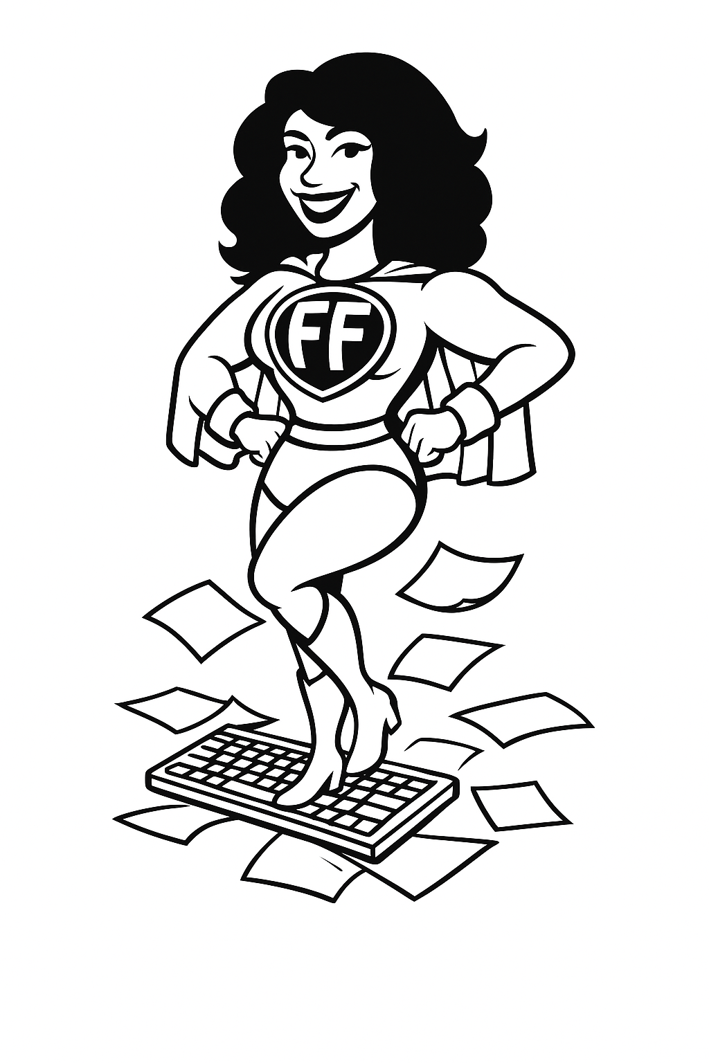 Flying Fingers Typing Avatar Updated